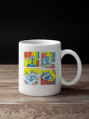 Melancholic Raccoon Vibes Art UN Mug