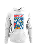 Officially Licensed Nasa Space Shuttle Launch Art Men's Hoodie