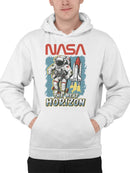 Officially Licensed Nasa Astronaut: The Next Horizon Men's Hoodie