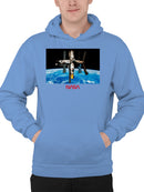 Officially Licensed Nasa Space Station Earth View Men's Hoodie