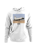 Officially Licensed Nasa Space Shuttle Atlantis Landing Men's Hoodie