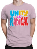 Unity is Radical Graphic Design Men's T-shirt