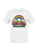 Rainbow "Don't Stop Believing Men's T-shirt