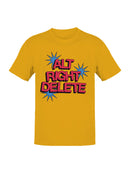 Alt Right Delete Graphic Design Men's T-shirt