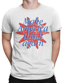Make America Think Again Design Men's T-shirt