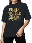 United We Stand Strong Graphic Women's T-shirt