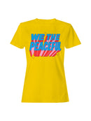 Empowering "We The Peaceful" Design Women's T-shirt