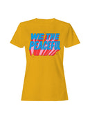 Empowering "We The Peaceful" Design Women's T-shirt