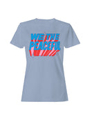 Empowering "We The Peaceful" Design Women's T-shirt