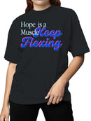 Flex Your Hope: Keep Going Strong Women's T-shirt