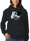 Officially Licensed Nasa Astronaut Spacewalk with NASA Logo Women's Hoodie