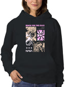 Officially Licensed Nasa Reach for the Stars: NASA Space Exploration Women's Hoodie