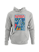 Officially Licensed Nasa Space Shuttle Launch Art Women's Hoodie
