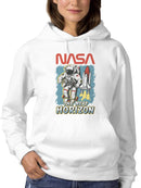 Officially Licensed Nasa Astronaut: The Next Horizon Women's Hoodie