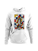 Officially Licensed Nasa Mondrian NASA Space Shuttle Art Women's Hoodie