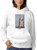 Officially Licensed Nasa Artemis I Rocket Launch by NASA Women's Hoodie