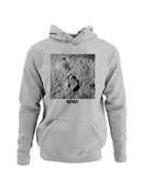 Officially Licensed Nasa Moon Landing Footprint Monument Women's Hoodie