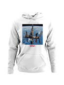 Officially Licensed Nasa Mir Space Station in Orbit Women's Hoodie