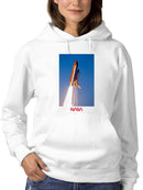 Officially Licensed Nasa Space Shuttle Launch Women's Hoodie