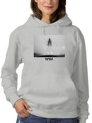 Officially Licensed Nasa Iconic Space Shuttle Launch Artwork Women's Hoodie