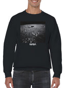 Officially Licensed Nasa Moon Surface Exploration Men's Sweatshirt
