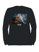 Officially Licensed Nasa Nebula Cosmic Wonders Men's Sweatshirt
