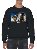 Officially Licensed Nasa Hubble Space Telescope Art Men's Sweatshirt
