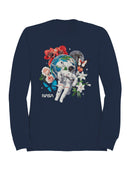 Officially Licensed Nasa Cosmic Exploration with Nature Men's Sweatshirt