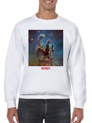 Officially Licensed Nasa Pillars of Creation NASA Image Men's Sweatshirt