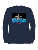Officially Licensed Nasa Space Station Earth View Men's Sweatshirt