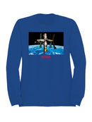Officially Licensed Nasa Space Station Earth View Men's Sweatshirt