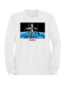 Officially Licensed Nasa Space Station Earth View Men's Sweatshirt