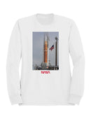 Officially Licensed Nasa Artemis I Rocket Launch by NASA Men's Sweatshirt