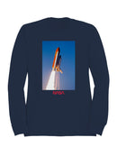 Officially Licensed Nasa Space Shuttle Launch Men's Sweatshirt