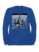 Officially Licensed Nasa Mir Space Station in Orbit Men's Sweatshirt