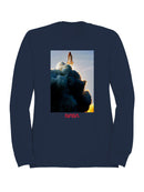 Officially Licensed Nasa Shuttle Launch Scenic Art Men's Sweatshirt
