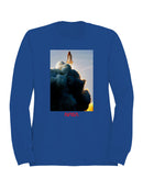 Officially Licensed Nasa Shuttle Launch Scenic Art Men's Sweatshirt