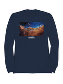 Officially Licensed Nasa Cosmic Nebula Exploration Women's Sweatshirt