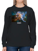 Officially Licensed Nasa Nebula Cosmic Wonders Women's Sweatshirt