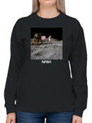 Officially Licensed Nasa Lunar Landing - NASA Apollo Mission Women's Sweatshirt