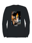 Officially Licensed Nasa Space Shuttle Launch Night Women's Sweatshirt