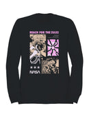 Officially Licensed Nasa Reach for the Stars: NASA Space Exploration Women's Sweatshirt