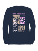 Officially Licensed Nasa Reach for the Stars: NASA Space Exploration Women's Sweatshirt