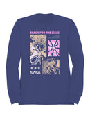 Officially Licensed Nasa Reach for the Stars: NASA Space Exploration Women's Sweatshirt
