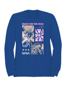 Officially Licensed Nasa Reach for the Stars: NASA Space Exploration Women's Sweatshirt