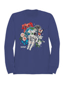 Officially Licensed Nasa Cosmic Exploration with Nature Women's Sweatshirt
