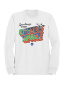 Officially Licensed Nasa Greetings from Outer Space Adventure Women's Sweatshirt