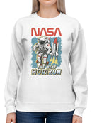 Officially Licensed Nasa Astronaut: The Next Horizon Women's Sweatshirt