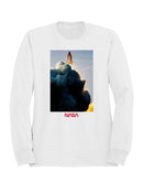 Officially Licensed Nasa Shuttle Launch Scenic Art Women's Sweatshirt