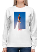 Officially Licensed Nasa Space Shuttle Launch Women's Sweatshirt
